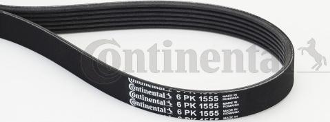 Contitech 6 PK 1555 - V-Ribbed Belt www.autospares.lv