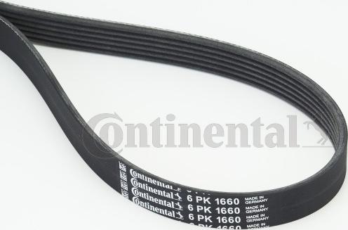 Contitech 6PK1660 - V-Ribbed Belt www.autospares.lv