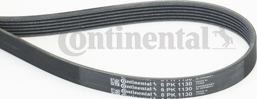 Contitech 6PK1130 - Поликлиновой ремень www.autospares.lv