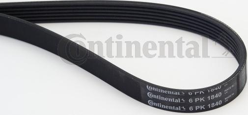 Contitech 6PK1840 - V-Ribbed Belt www.autospares.lv