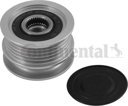 Contitech AP9057 - Pulley, alternator, freewheel clutch www.autospares.lv