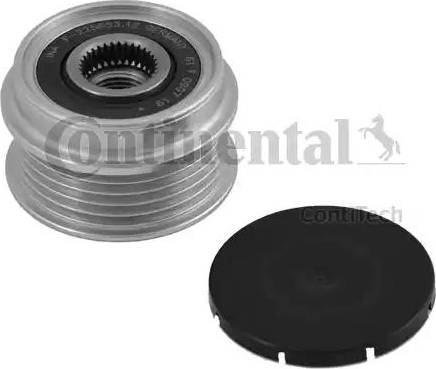 Continental AP9032 - Шкив генератора, муфта www.autospares.lv