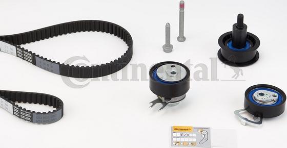 Contitech CT 957 K3 - Комплект зубчатого ремня ГРМ www.autospares.lv