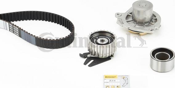 Contitech CT968WP1 - Water Pump & Timing Belt Set www.autospares.lv