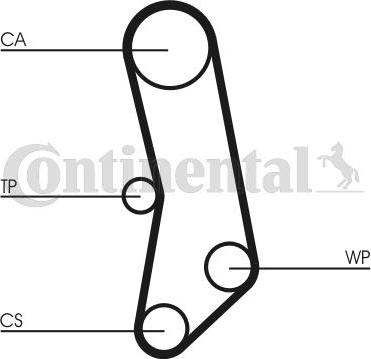 Contitech CT 503 - Zobsiksna www.autospares.lv