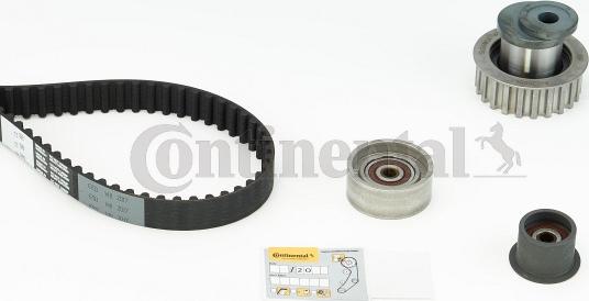 Contitech CT 589 K1 - Timing Belt Set www.autospares.lv