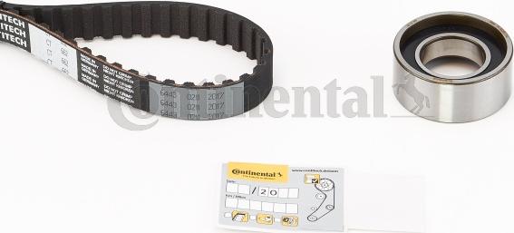 Contitech CT662K1 - Комплект зубчатого ремня ГРМ www.autospares.lv