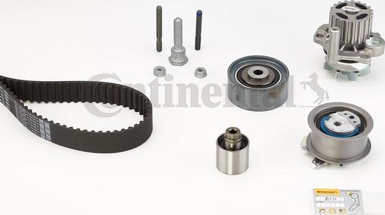 Contitech CT1051WP2 - Water Pump & Timing Belt Set www.autospares.lv