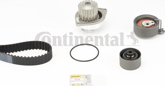 Contitech CT1065WP1 - Water Pump & Timing Belt Set www.autospares.lv