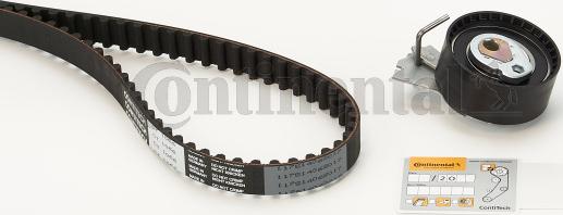 Contitech CT 1066 K1 - Комплект зубчатого ремня ГРМ www.autospares.lv