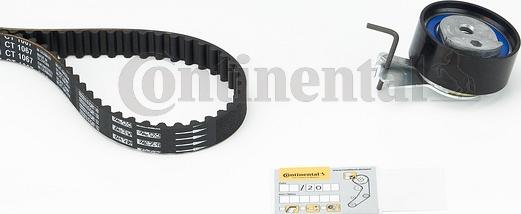 Contitech CT 1067 K1 - Timing Belt Set www.autospares.lv