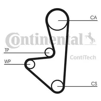 Continental CT1067K1 - Zobsiksnas komplekts www.autospares.lv