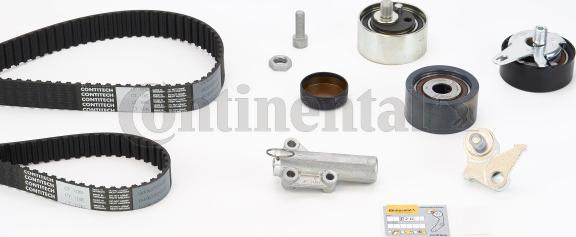 Contitech CT1015K4PRO - Комплект зубчатого ремня ГРМ www.autospares.lv