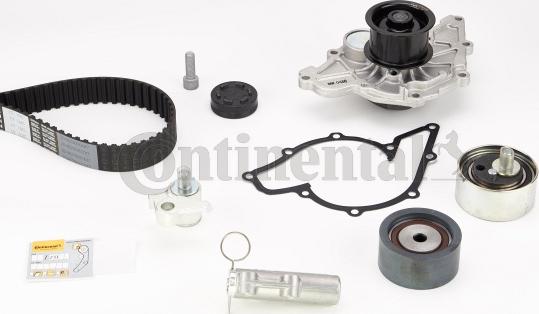 Contitech CT 1015 WP1 - Водяной насос + комплект зубчатого ремня ГРМ www.autospares.lv