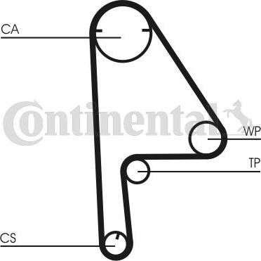 Contitech CT 1081 - Zobsiksna autospares.lv