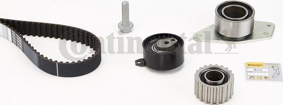 Contitech CT1026K1 - Комплект зубчатого ремня ГРМ www.autospares.lv