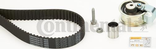 Contitech CT1028K4 - Timing Belt Set www.autospares.lv