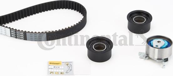 Contitech CT 1023 K2 - Timing Belt Set www.autospares.lv