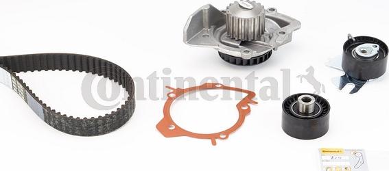 Contitech CT 1140 WP1 - Water Pump & Timing Belt Set www.autospares.lv