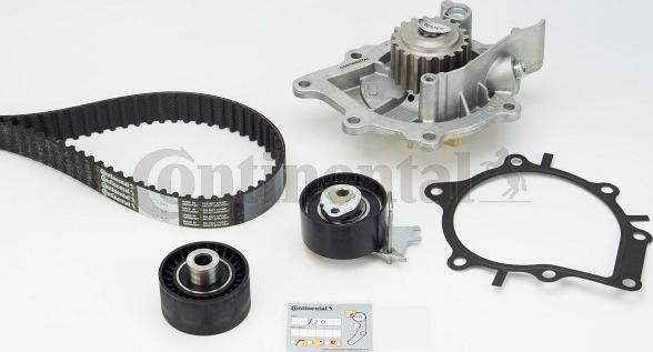 Contitech CT 1140 WP2 - Water Pump & Timing Belt Set www.autospares.lv