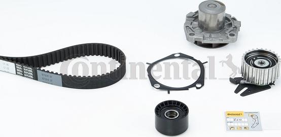 Contitech CT 1155 WP1 - Water Pump & Timing Belt Set www.autospares.lv