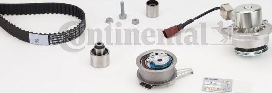 Contitech CT 1168 WP9 - Water Pump & Timing Belt Set www.autospares.lv