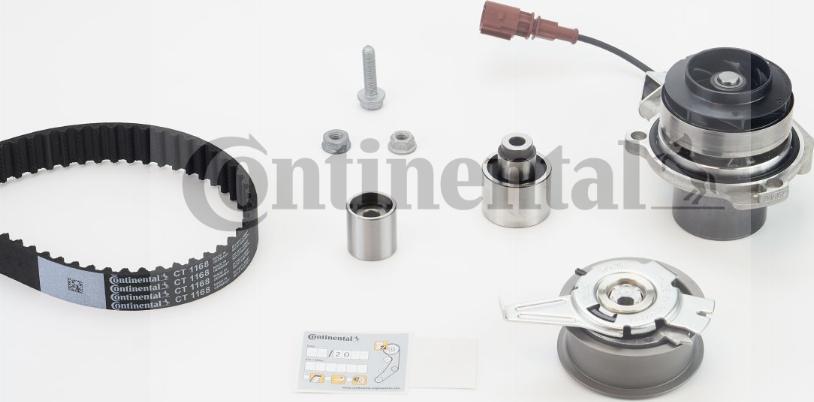 Contitech CT 1168 WP5 - Water Pump & Timing Belt Set www.autospares.lv