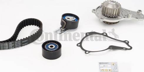 Continental CT1163WP1 - Timing Belt Set www.autospares.lv