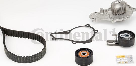 Contitech CT1162WP3 - Water Pump & Timing Belt Set www.autospares.lv