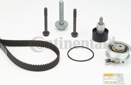 Contitech CT 1167 K1 - Комплект зубчатого ремня ГРМ www.autospares.lv