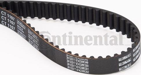 Contitech CT 1107 - Timing Belt www.autospares.lv