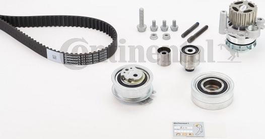 Contitech CT 1139 WP6 - Water Pump & Timing Belt Set www.autospares.lv