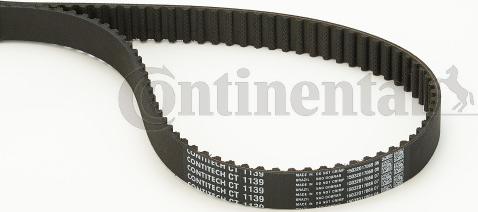 Contitech CT 1139 - Timing Belt www.autospares.lv