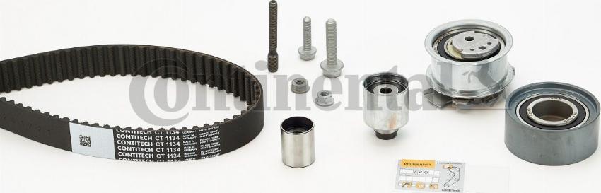 Contitech CT 1134 K1 - Timing Belt Set www.autospares.lv