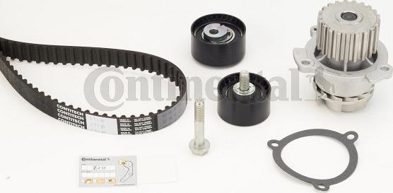 Contitech CT 1137 WP1 - Ūdenssūknis + Zobsiksnas komplekts www.autospares.lv