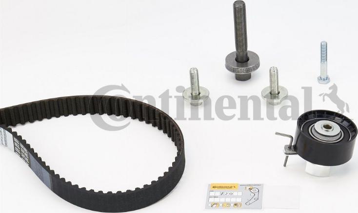 Contitech CT 881 K5 - Timing Belt Set www.autospares.lv