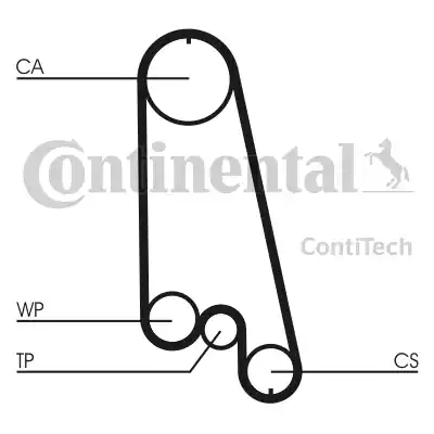 Continental CT874K1 - Zobsiksnas komplekts www.autospares.lv