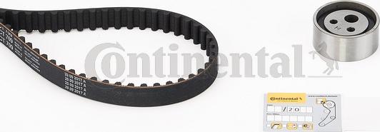 Contitech CT709K1 - Timing Belt Set www.autospares.lv