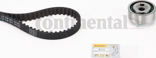 Contitech CT 718 K1 - Timing Belt Set www.autospares.lv