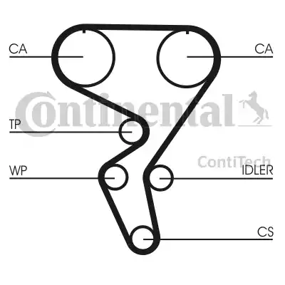 Continental CT 724 - Zobsiksna www.autospares.lv