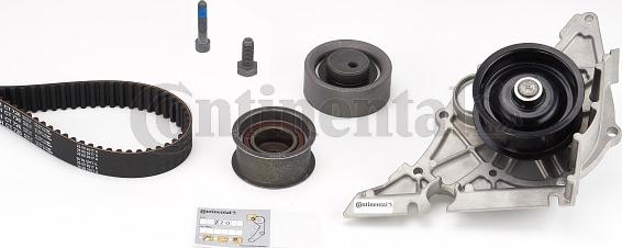 Contitech CT726WP2 - Water Pump & Timing Belt Set www.autospares.lv