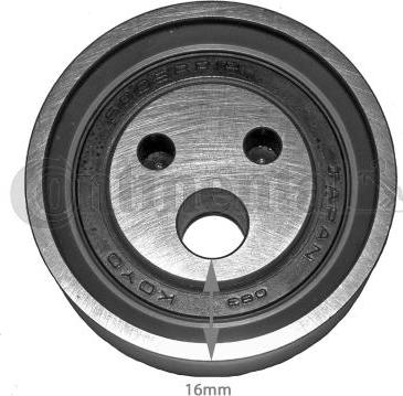 Contitech V55538 - Tensioner Pulley, timing belt www.autospares.lv