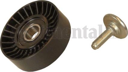 Contitech V85713 - Ролик, поликлиновый ремень www.autospares.lv