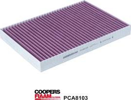 CoopersFiaam PCA8103 - Filter, interior air www.autospares.lv