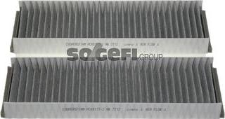 CoopersFiaam PCK8171-2 - Filter, interior air www.autospares.lv