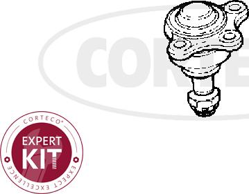 Corteco 49400941 - Balst / Virzošais šarnīrs www.autospares.lv