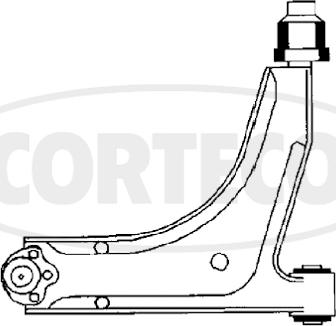 Corteco 49400486 - Neatkarīgās balstiekārtas svira, Riteņa piekare autospares.lv