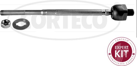 Corteco 49400672 - Aksiālais šarnīrs, Stūres šķērsstiepnis www.autospares.lv