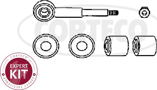 Corteco 49401307 - Stiepnis / Atsaite, Stabilizators www.autospares.lv