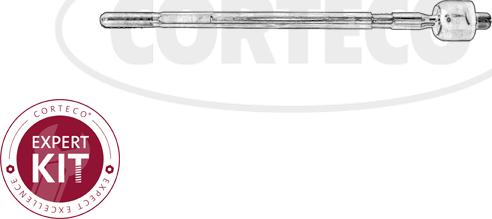 Corteco 49399433 - Aksiālais šarnīrs, Stūres šķērsstiepnis www.autospares.lv